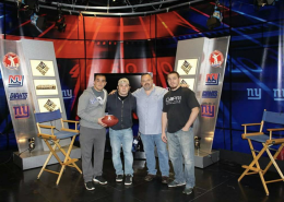 NY Giants Show Bryan, Jimmy, Edgar & Eddie